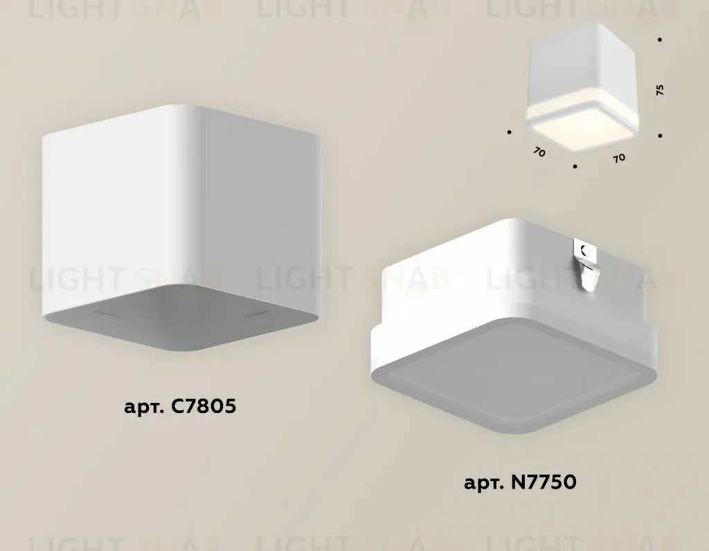 Потолочный светильник Ambrella Light Techno Spot XS7805030 (C7805, N7750) XS7805030