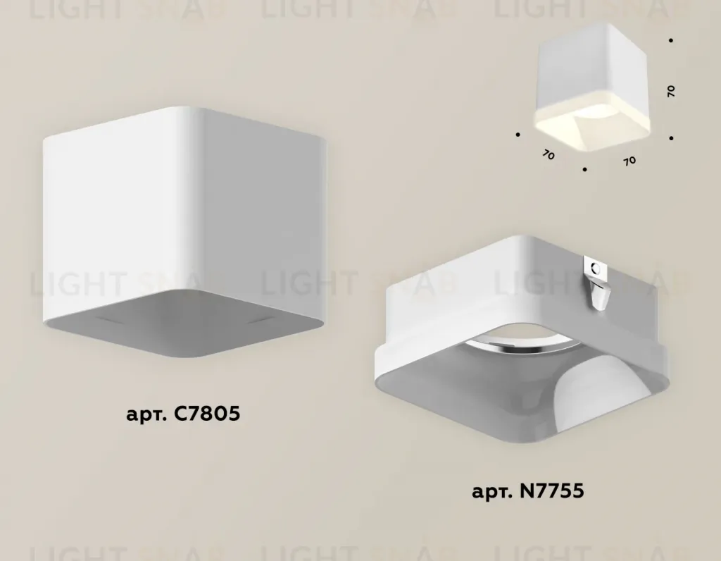 Потолочный светильник Ambrella Light Techno Spot XS7805040 (C7805, N7755) XS7805040