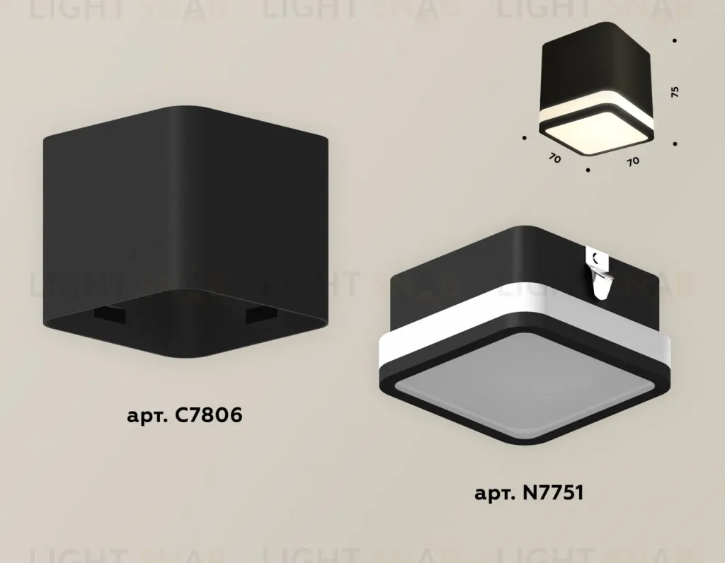 Потолочный светильник Ambrella Light Techno Spot XS7806030 (C7806, N7751) XS7806030