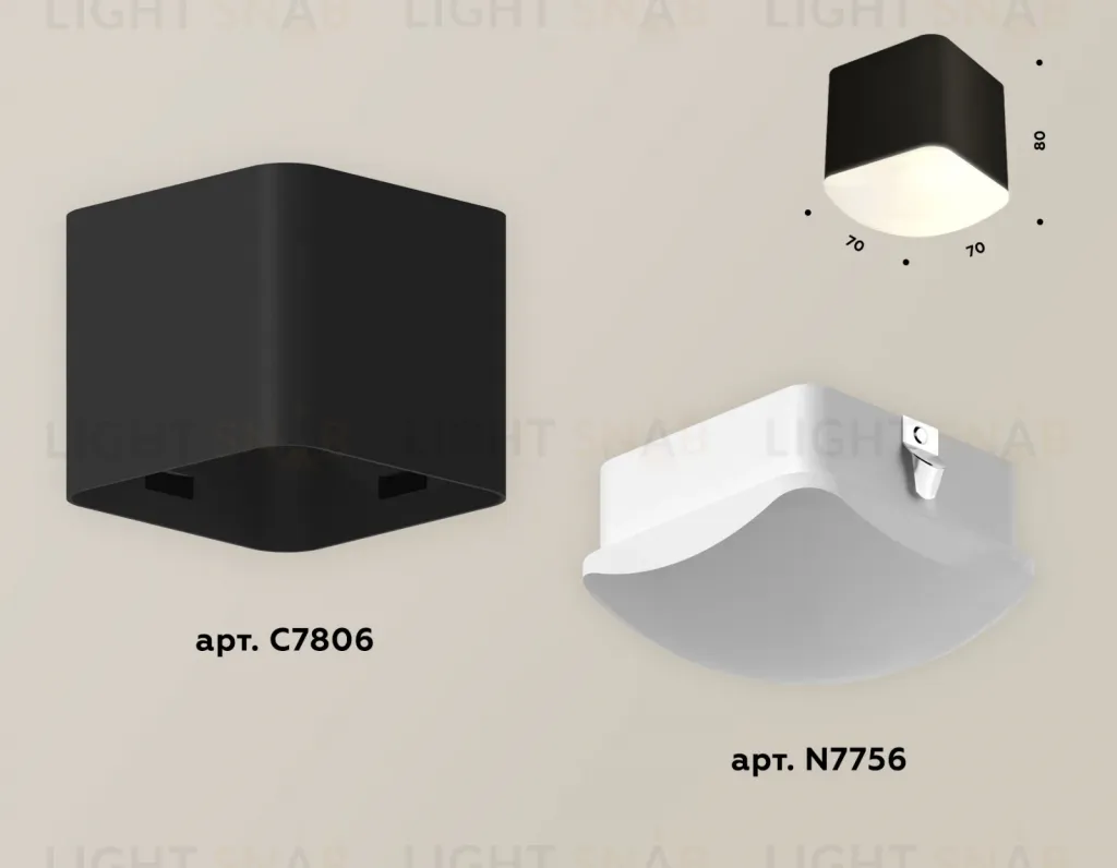 Потолочный светильник Ambrella Light Techno Spot XS7806041 (C7806, N7756) XS7806041