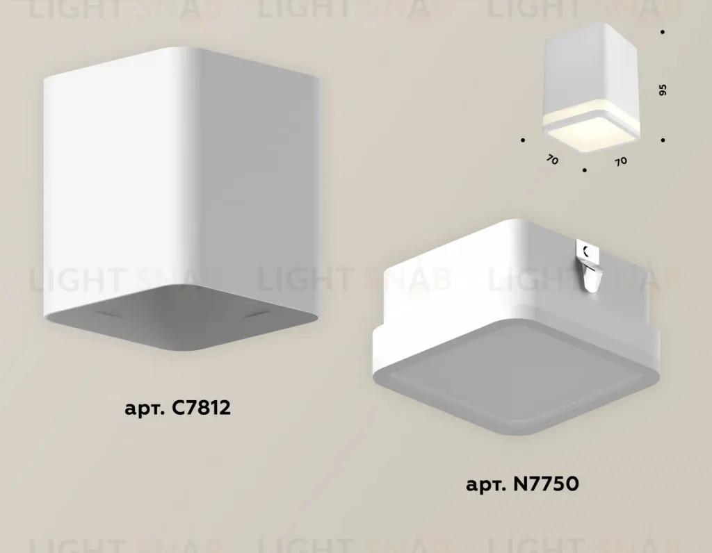 Потолочный светильник Ambrella Light Techno Spot XS7812020 (C7812, N7750) XS7812020