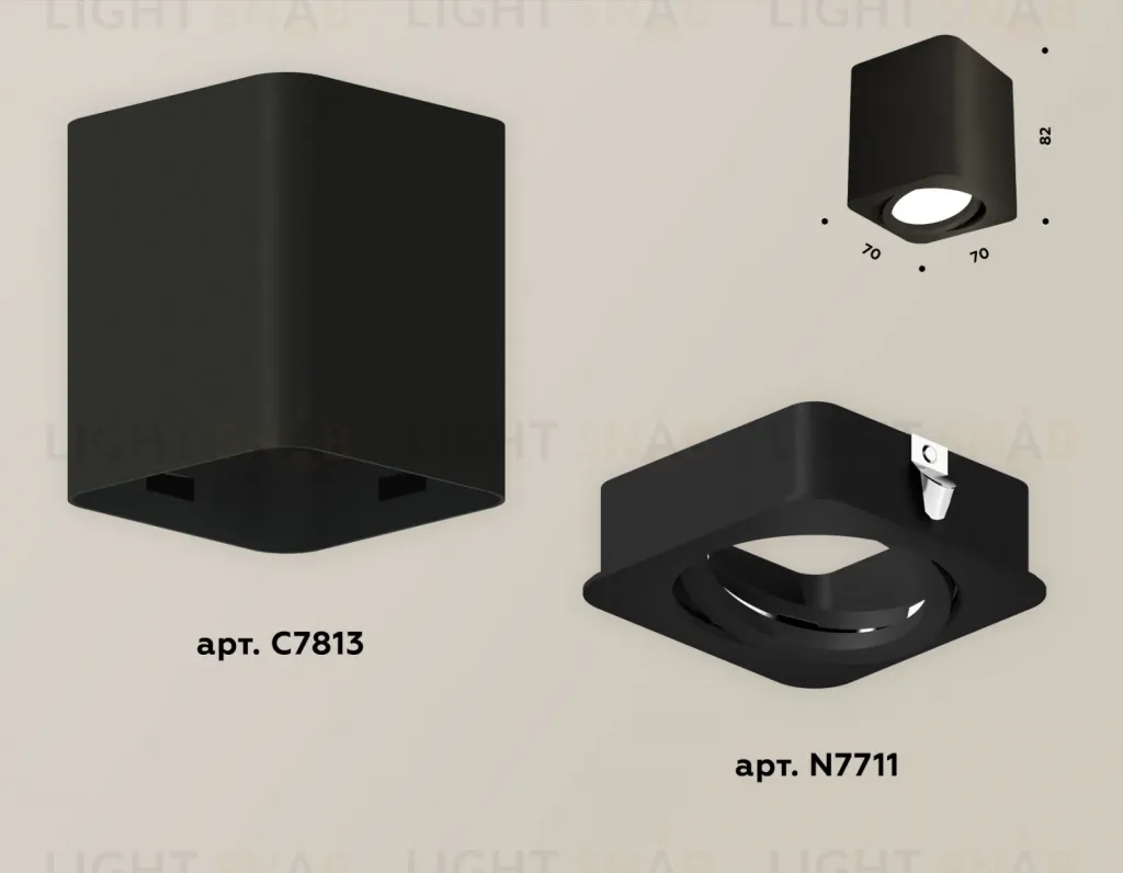 Потолочный светильник Ambrella Light Techno Spot XS7813010 (C7813, N7711) XS7813010