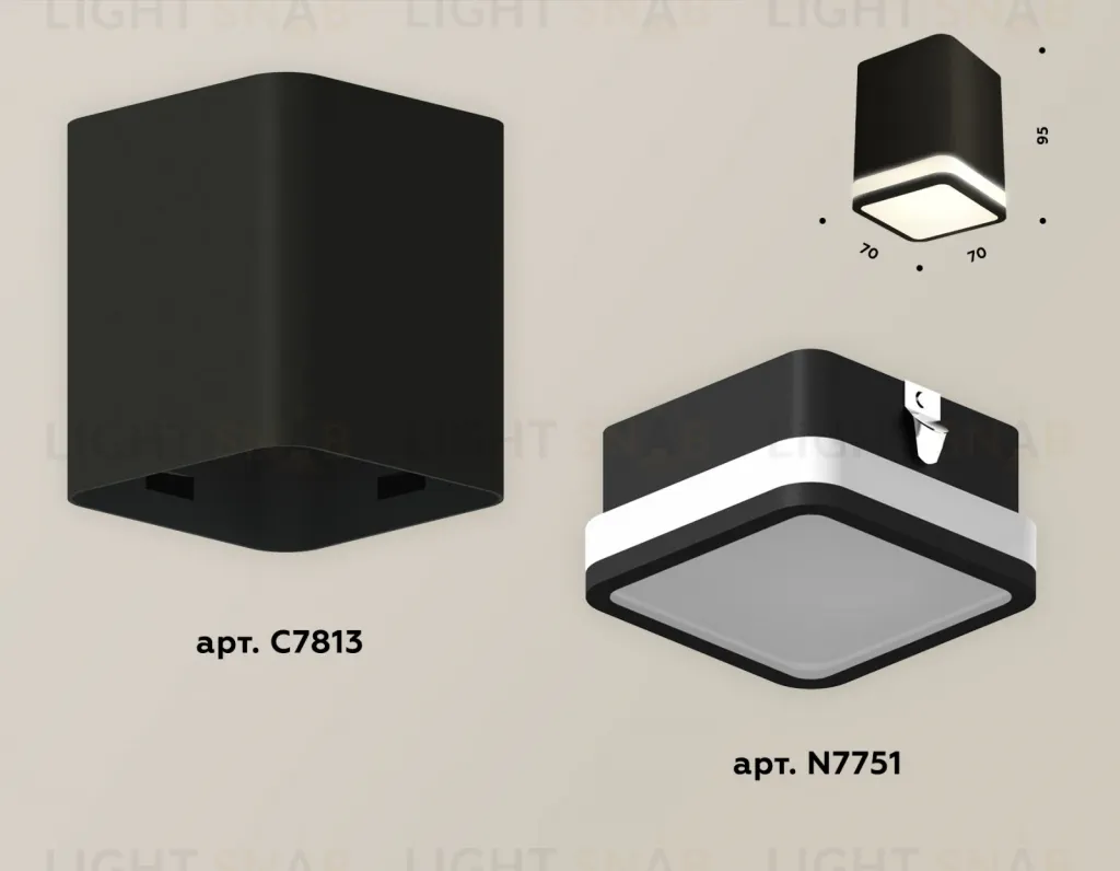 Потолочный светильник Ambrella Light Techno Spot XS7813020 (C7813, N7751) XS7813020