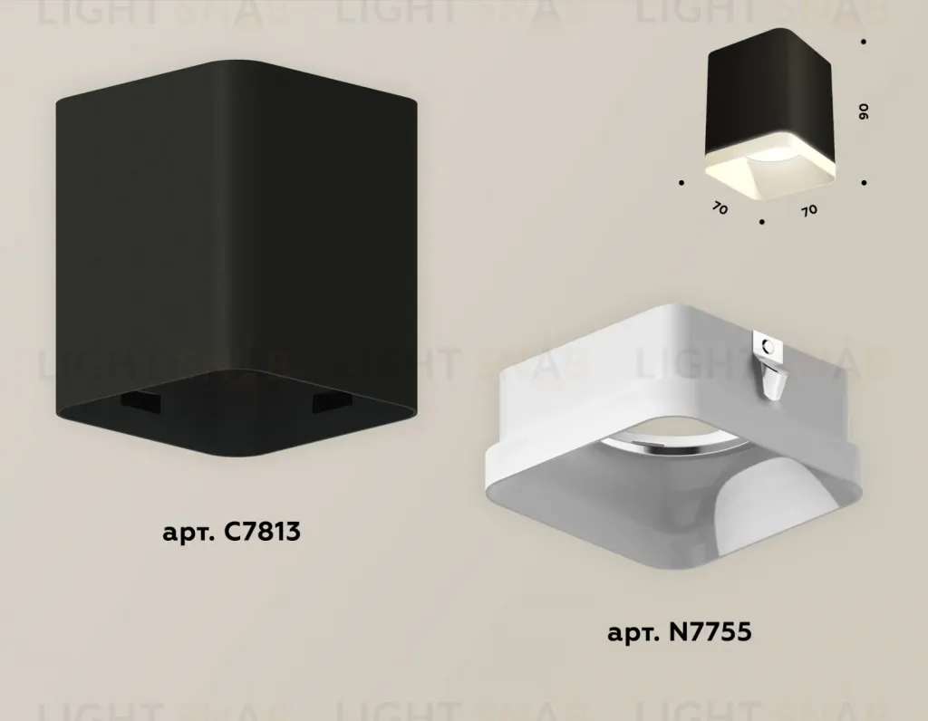 Потолочный светильник Ambrella Light Techno Spot XS7813021 (C7813, N7755) XS7813021