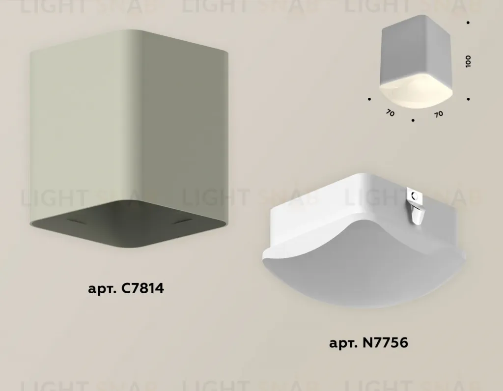 Потолочный светильник Ambrella Light Techno Spot XS7814011 (C7814, N7756) XS7814011