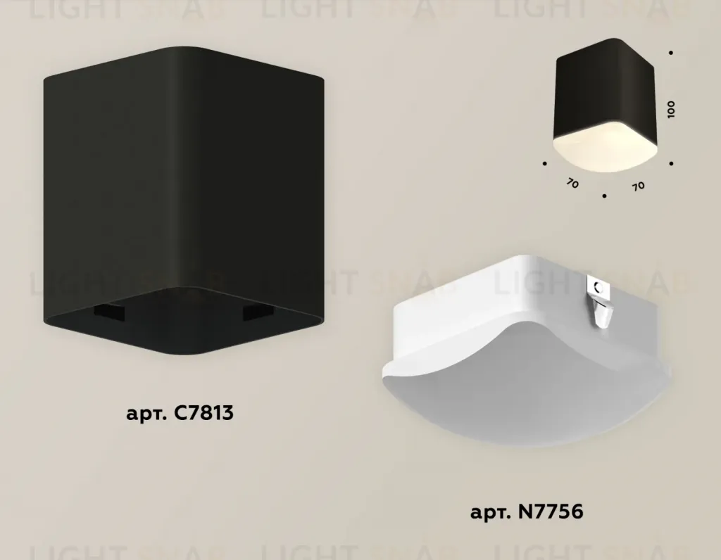 Потолочный светильник Ambrella Light Techno Spot XS7813022 (C7813, N7756) XS7813022