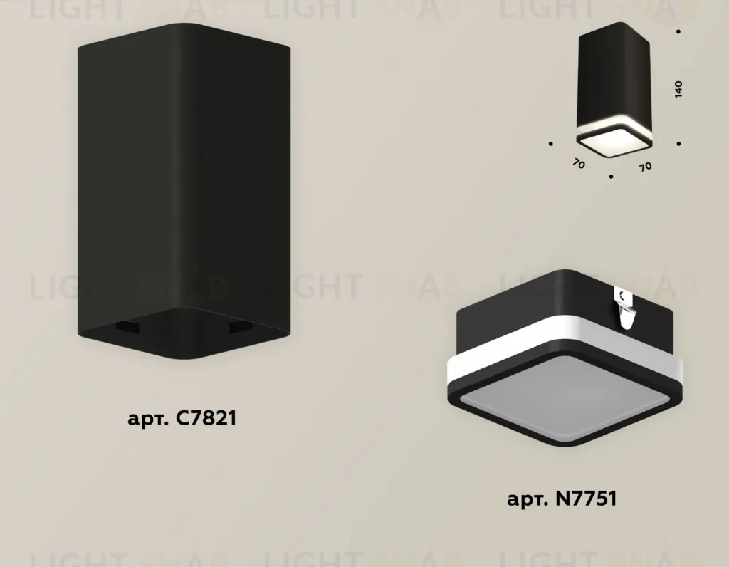 Потолочный светильник Ambrella Light Techno Spot XS7821020 (C7821, N7751) XS7821020