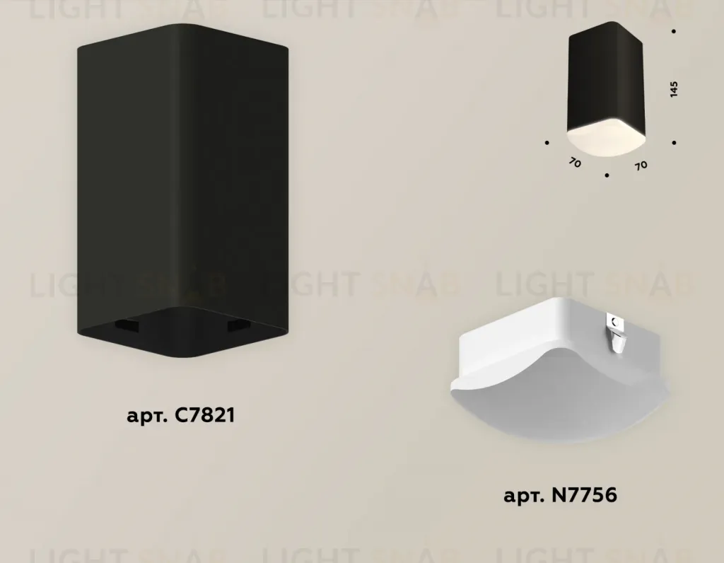 Потолочный светильник Ambrella Light Techno Spot XS7821022 (C7821, N7756) XS7821022