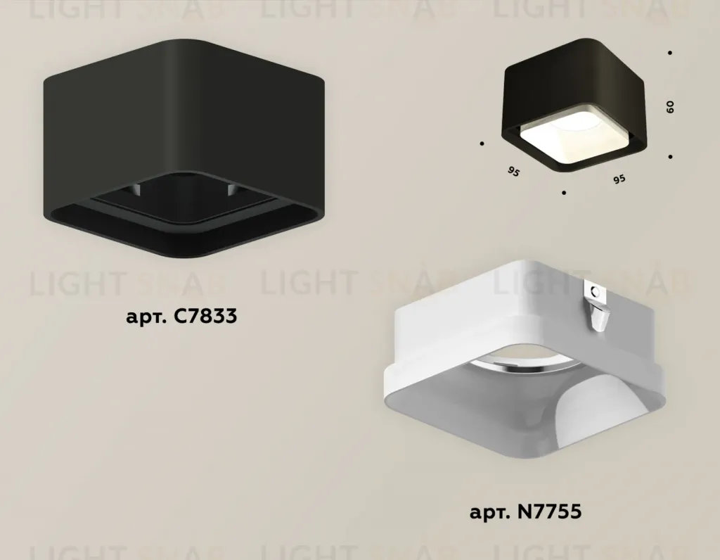 Потолочный светильник Ambrella Light Techno Spot XS7833021 (C7833, N7755) XS7833021