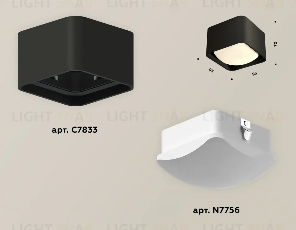 Потолочный светильник Ambrella Light Techno Spot XS7833022 (C7833, N7756) XS7833022