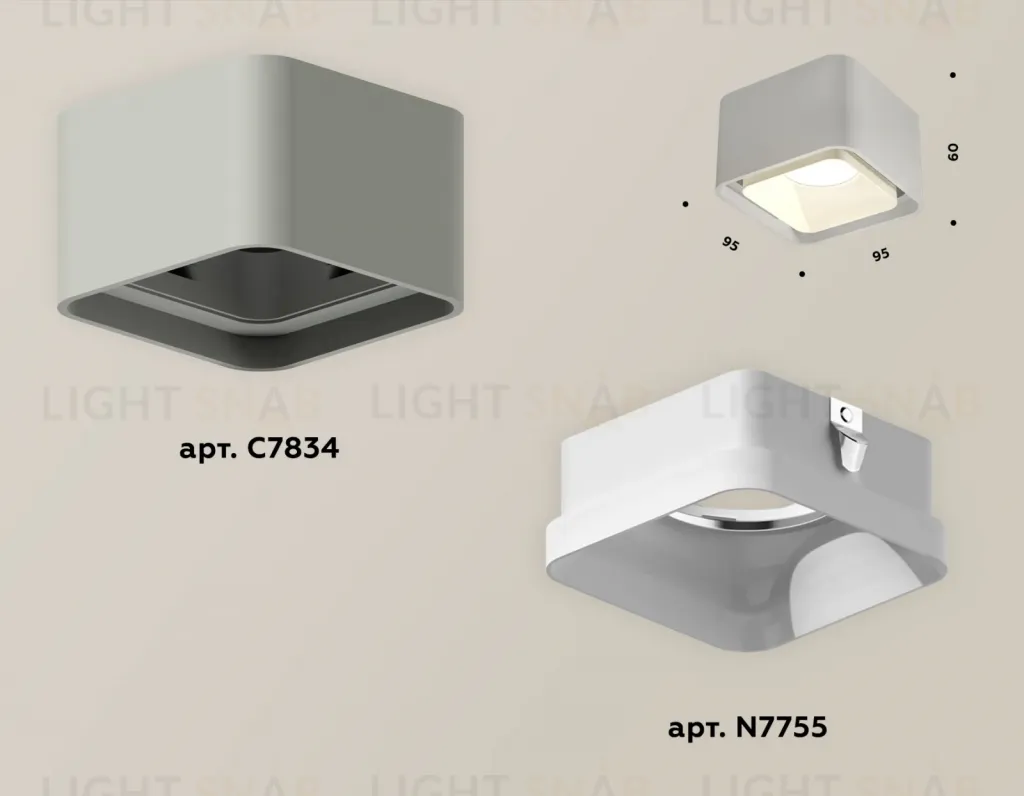 Потолочный светильник Ambrella Light Techno Spot XS7834010 (C7834, N7755) XS7834010