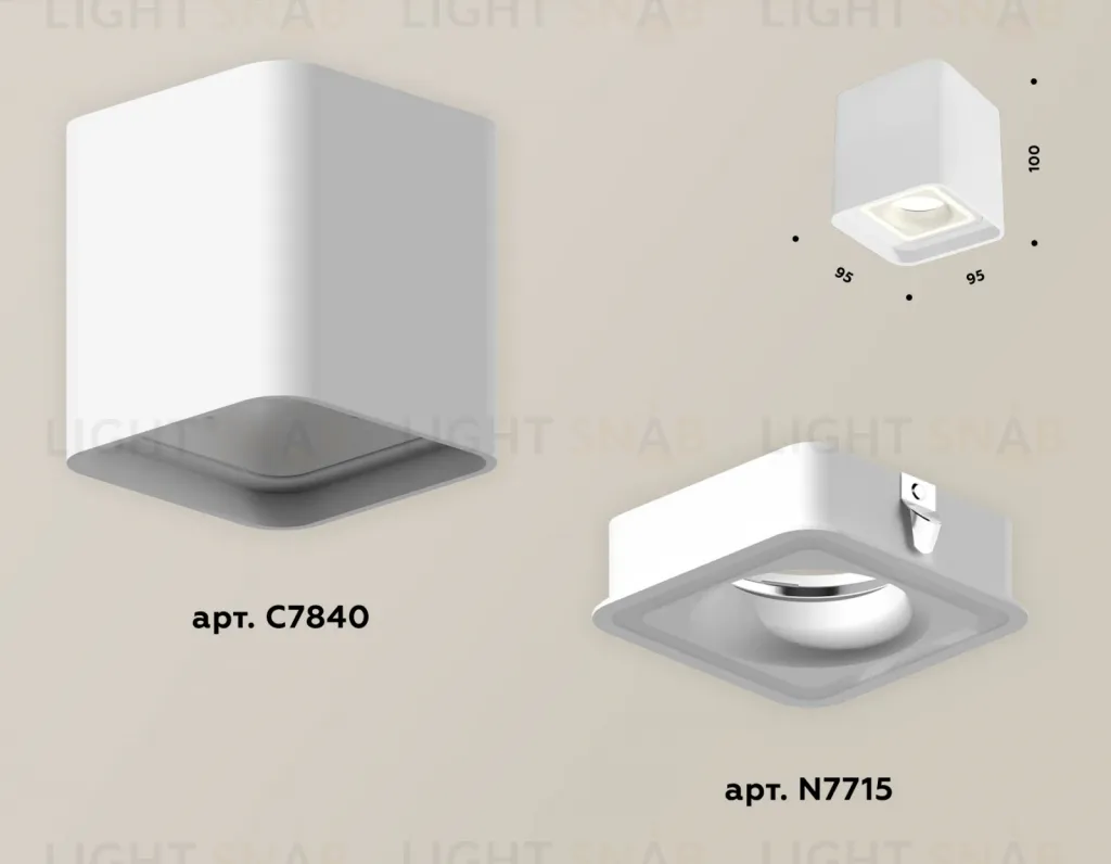 Потолочный светильник Ambrella Light Techno Spot XS7840020 (C7840, N7715) XS7840020