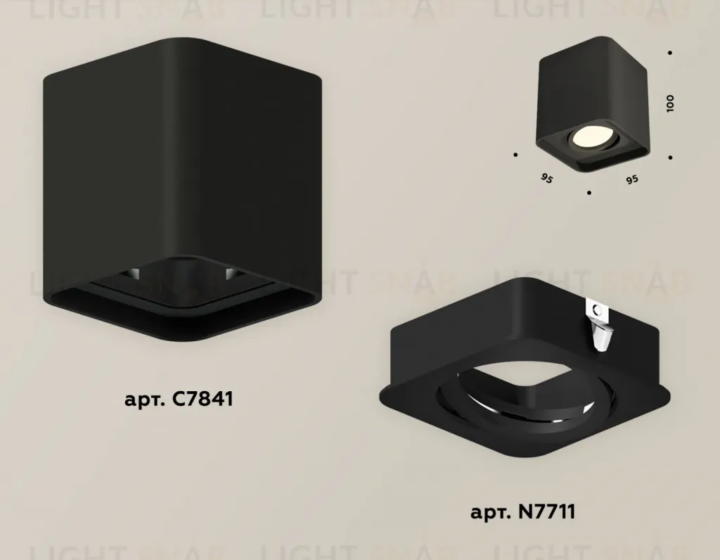 Потолочный светильник Ambrella Light Techno Spot XS7841010 (C7841, N7711) XS7841010