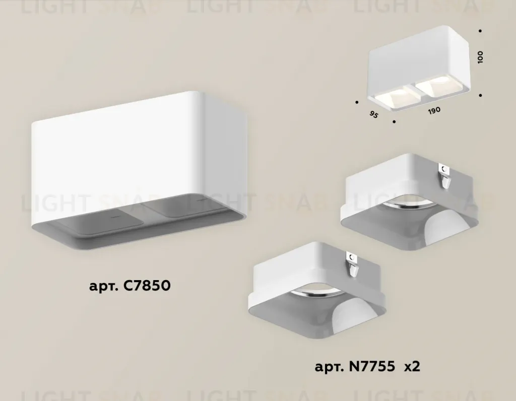 Потолочный светильник Ambrella Light Techno Spot XS7850021 (C7850, N7755) XS7850021