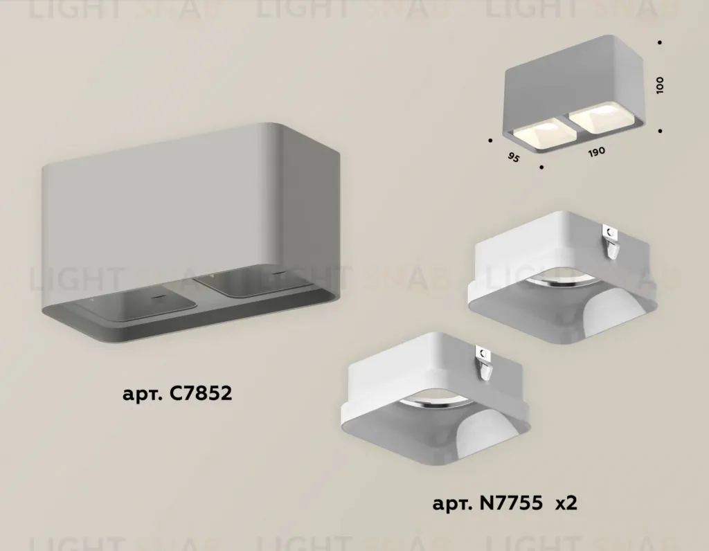 Потолочный светильник Ambrella Light Techno Spot XS7852010 (C7852, N7755) XS7852010