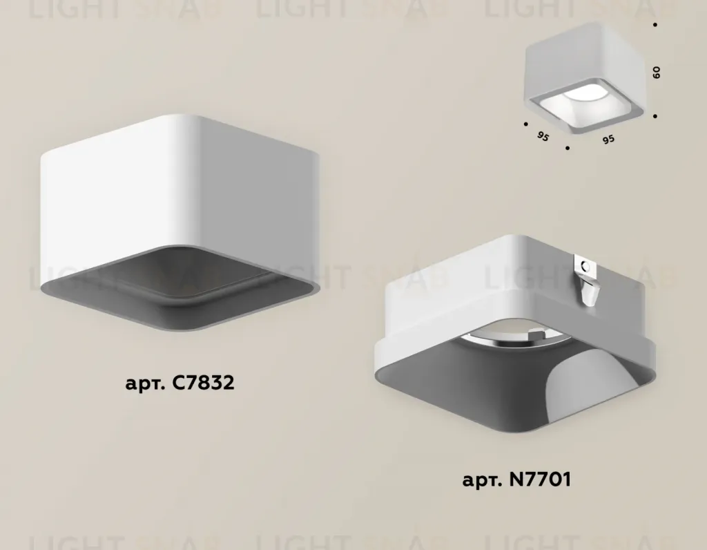 Потолочный светильник Ambrella Light Techno Spot XS7832001 (C7832, N7701) XS7832001