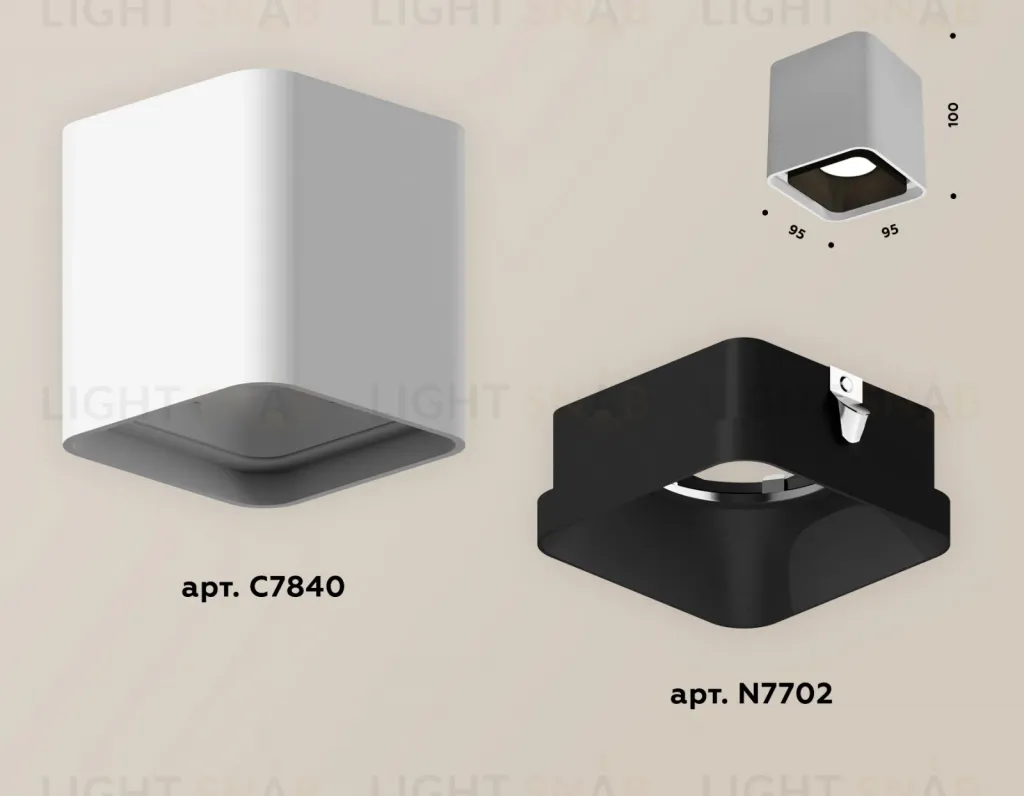 Потолочный светильник Ambrella Light Techno Spot XS7840002 (C7840, N7702) XS7840002
