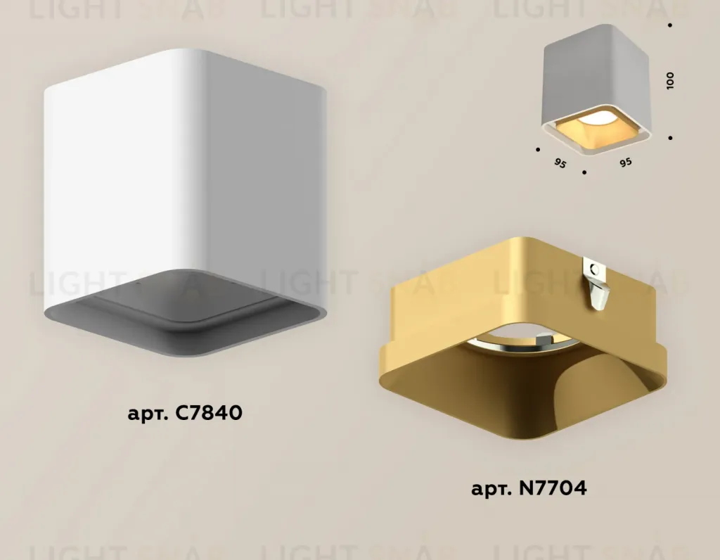 Потолочный светильник Ambrella Light Techno Spot XS7840004 (C7840, N7704) XS7840004