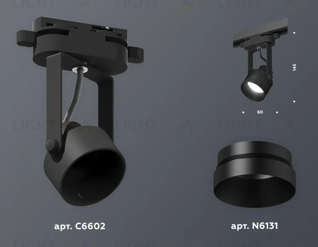 Трековый однофазный светильник Ambrella Light Track System XT6602041 (C6602, N6131) XT6602041