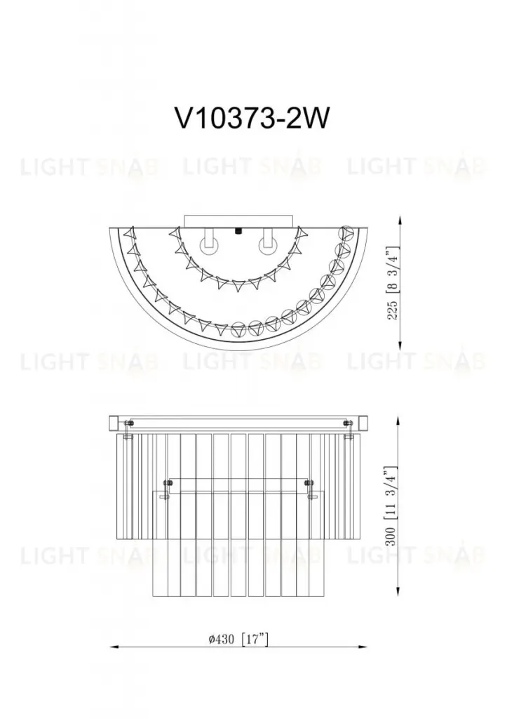 Настенный светильник Moderli Avista V10373-2W V10373-2W