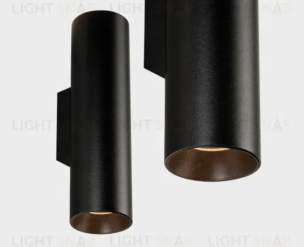 Настенный светильник Italline DANNY W2 black DANNY W2 black