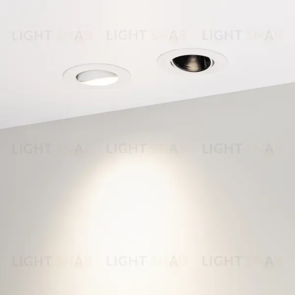 Встраиваемый светильник Arlight MS-Forecast-Built-Turn-R82-8W Warm3000 035448 035448