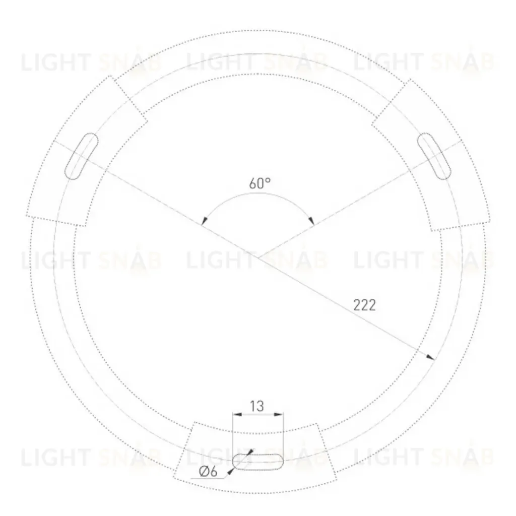 Потолочный светильник Arlight SP-Rondo-R500-50W Day4000 034817 034817