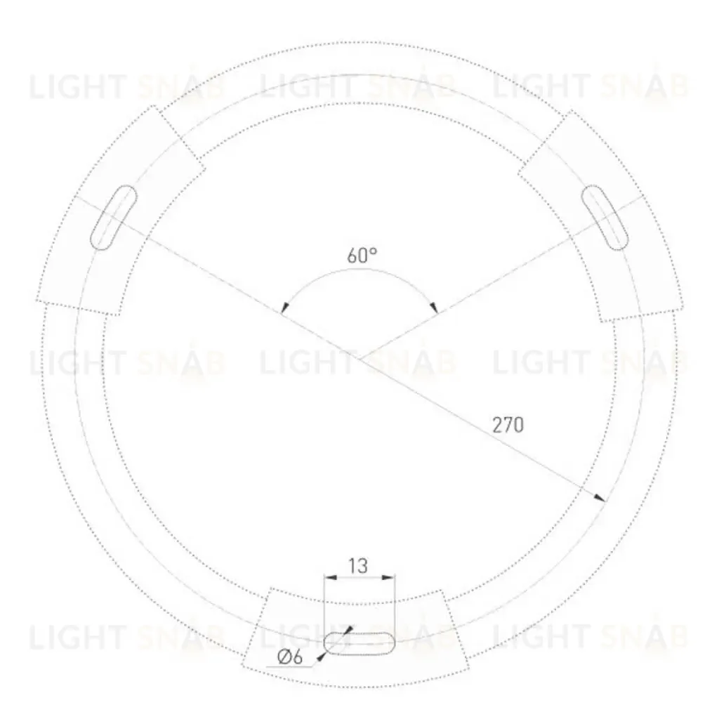 Потолочный светильник Arlight SP-Rondo-R600-60W Day4000 034825 034825