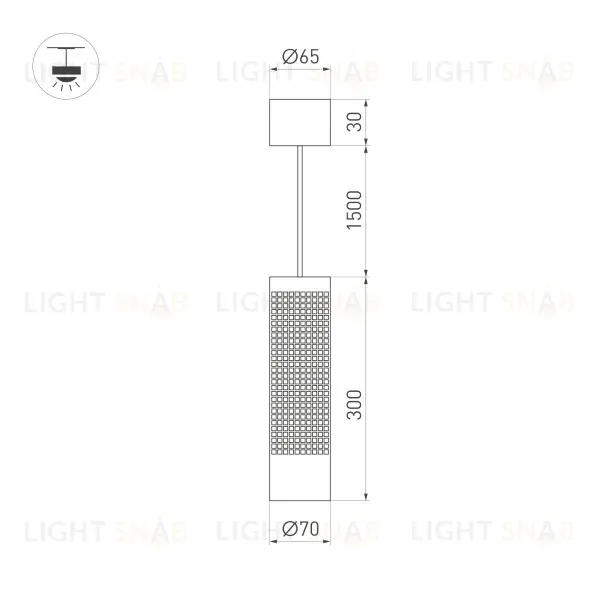 Подвесной светильник Arlight SP-Spicy-Hang-R70-13W Day4000 033666 033666