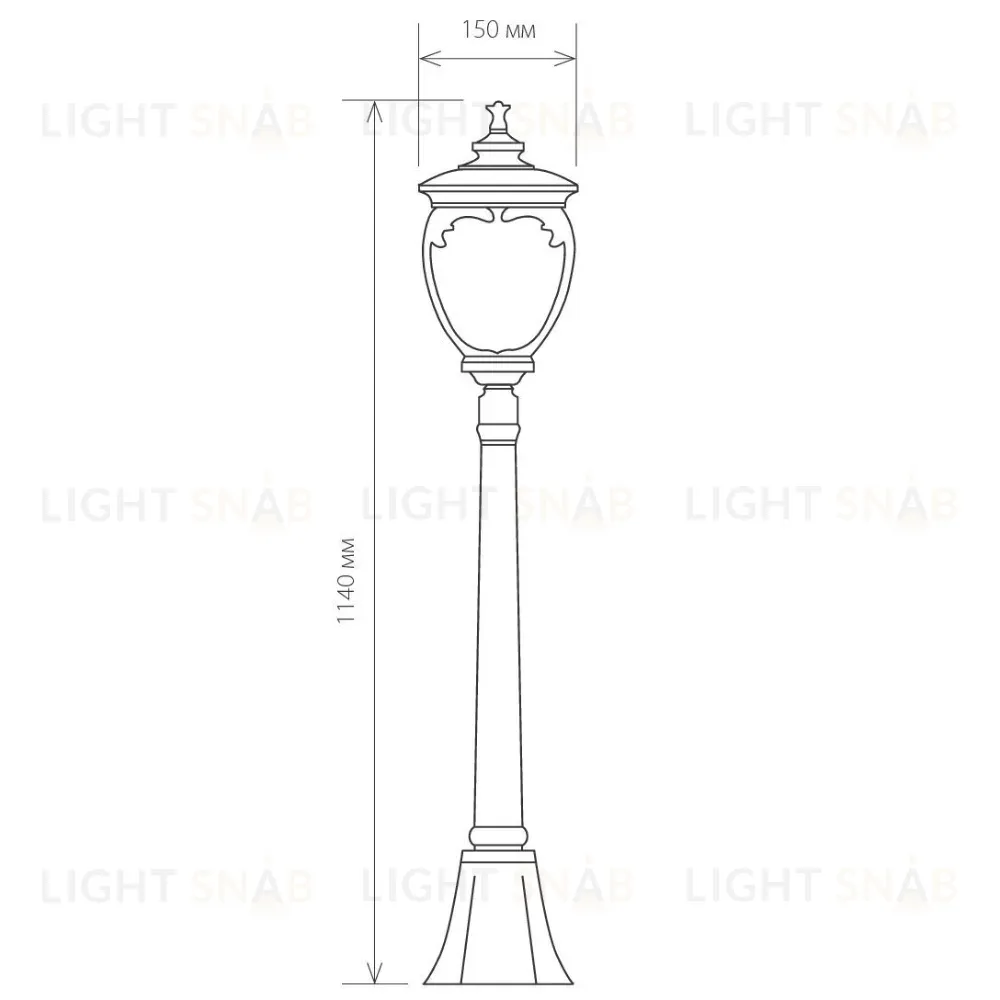 Уличный светильник Elektrostandard Andromeda F (GLYF-8024F) 4690389042683 4690389042683