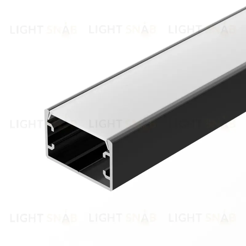 Алюминиевый профиль Arlight PLS-Lock-H16-SMT-2000 Anod Black 033295 033295