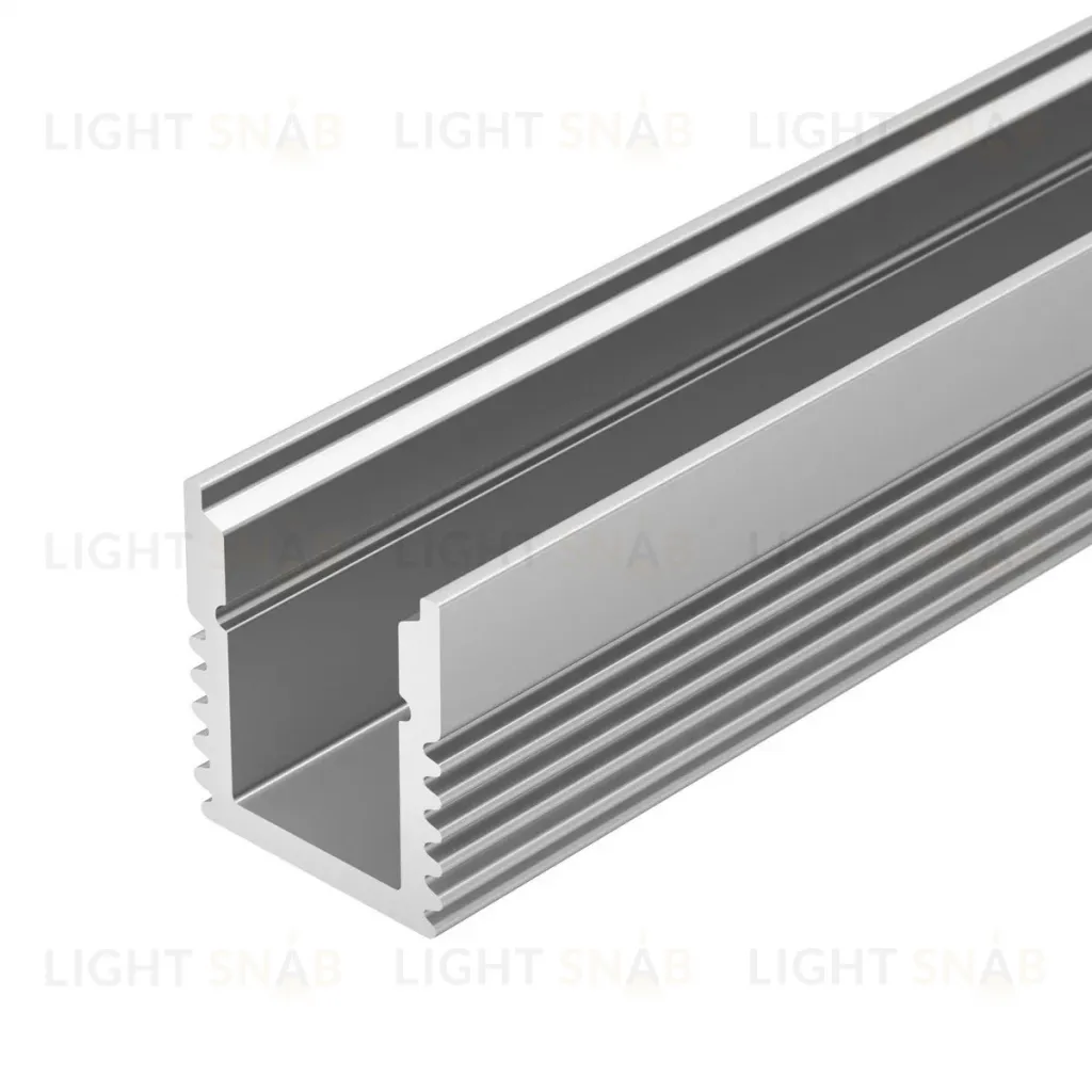 Алюминиевый профиль с экраном Arlight SL-Mini-8-2000 Anod+Opal 036832 036832