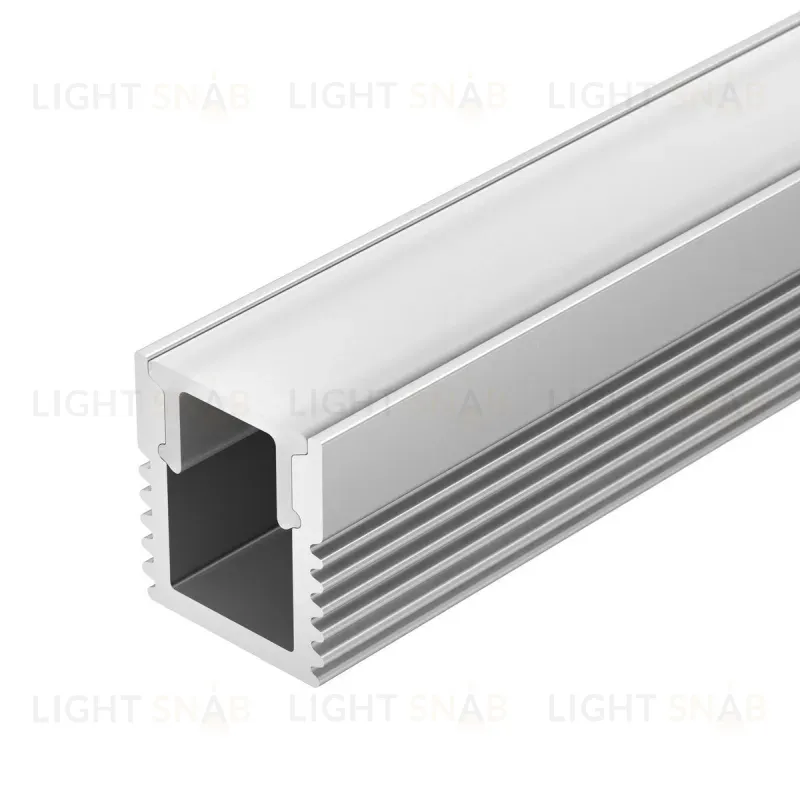 Алюминиевый профиль с экраном Arlight SL-Mini-8-2000 Anod+Opal 036832 036832