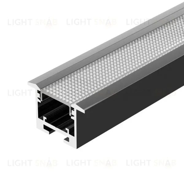Алюминиевый профиль Arlight SL-Line-3523-F-2500 Black 033738 033738