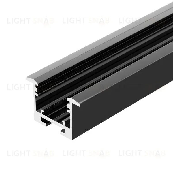 Алюминиевый профиль Arlight SL-Line-3523-F-2500 Black 033738 033738