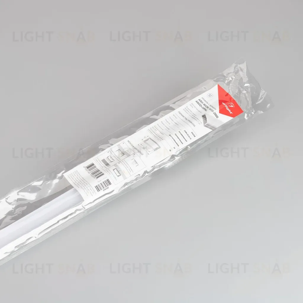 Алюминиевый профиль с экраном Arlight ARH-Wide-H10-2000 Anod+Opal 036768 036768