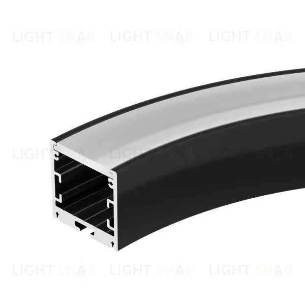 Алюминиевый профиль Arlight SL-ARC-3535-D320-A90 Black (дуга 1 из 4) 032676 032676