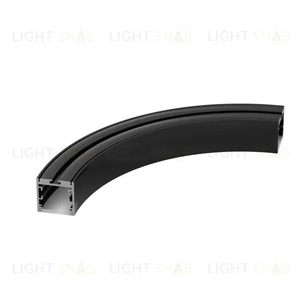 Алюминиевый профиль Arlight SL-ARC-3535-D320-A90 Black (дуга 1 из 4) 032676 032676