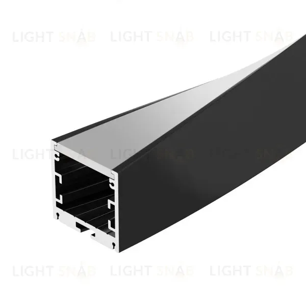 Алюминиевый профиль Arlight SL-ARC-3535-Twist180-500 Black 032685 032685