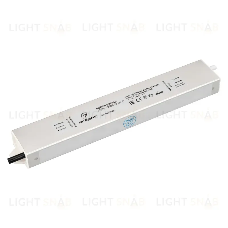 Блок питания Arlight ARPV-12080-Slim-D (12V, 6.7A, 80W) 025744(1) 025744(1)