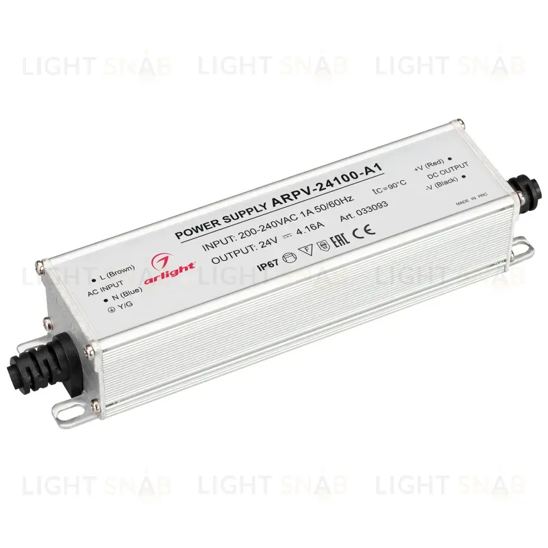 Блок питания Arlight ARPV-24100-A1 (24V, 4.16A, 100W) 033093 033093