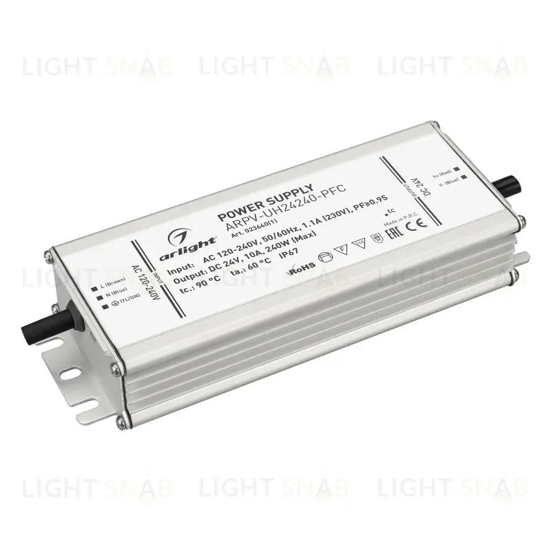 Блок питания Arlight ARPV-UH24240-PFC (24V, 10.0A, 240W) 023640(1) 023640(1)