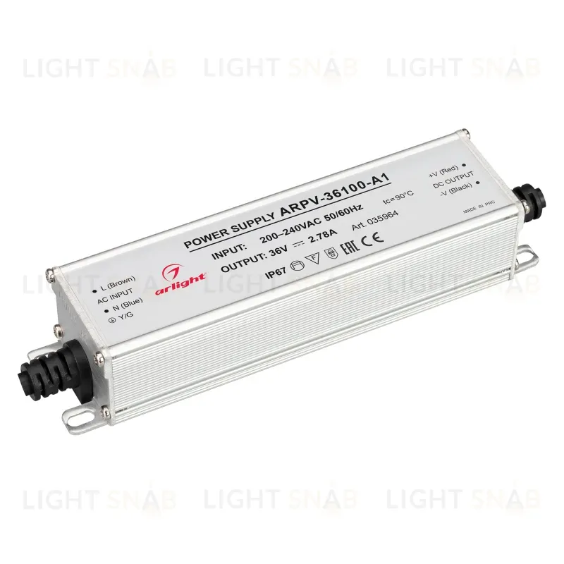 Блок питания Arlight ARPV-36100-A1 (36V, 2.78A, 100W) 035964 035964
