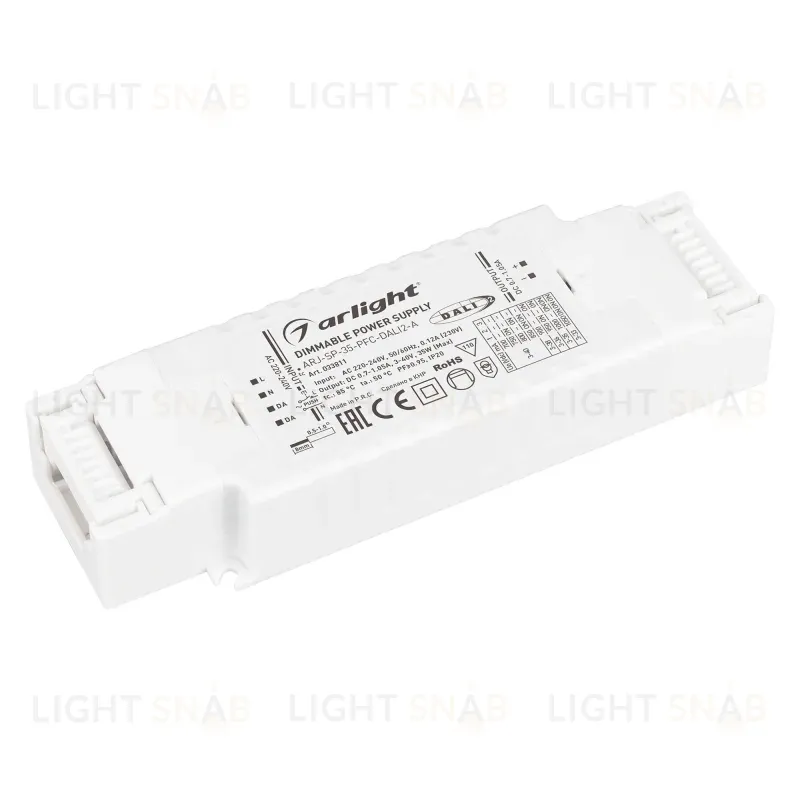 Блок питания Arlight ARJ-SP-35-PFC-DALI2-A (35W, 3-40V, 0.7-1.05 A) 033811 033811
