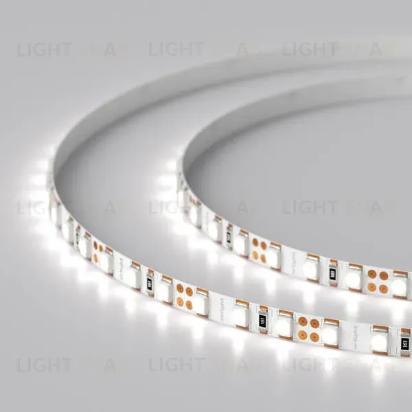 Светодиодная лента Arlight RT-A120-5mm 12V White6000 (9.6 W/m, IP20, 2835, 5m) 014992(2) 014992(2)