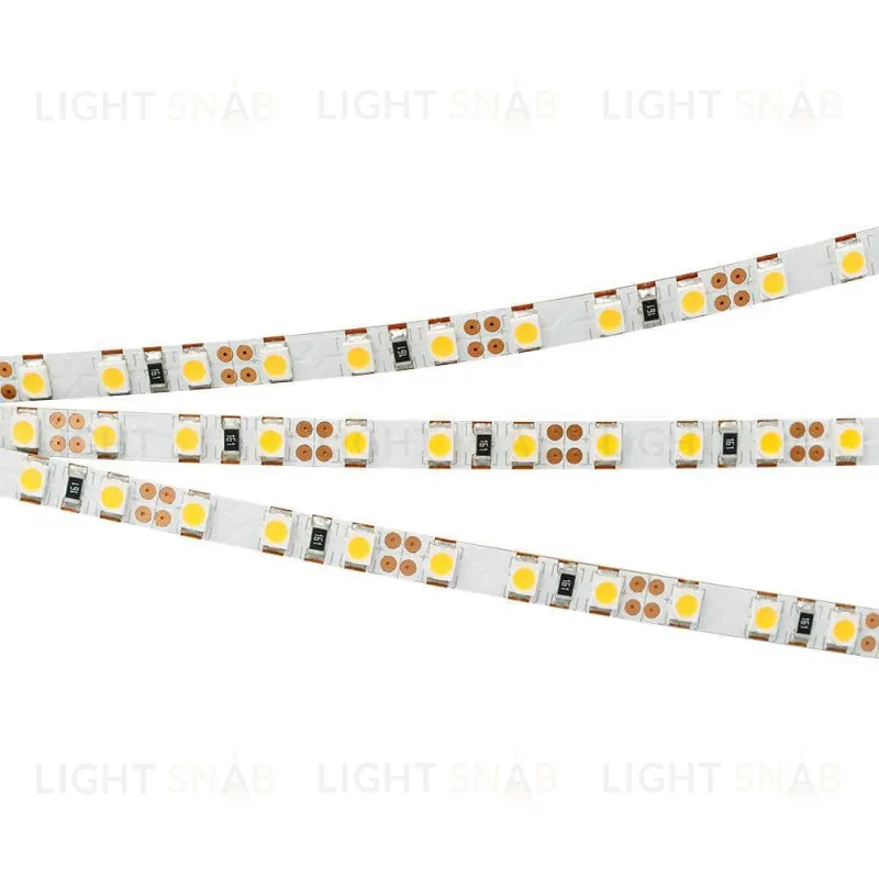 Светодиодная лента Arlight RT-A120-5mm 12V Warm3000 (9.6 W/m, IP20, 2835, 5m) 024114(2) 024114(2)