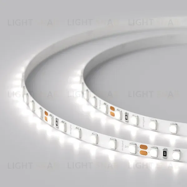 Светодиодная лента Arlight RT-A120-5mm 24V White6000 (9.6 W/m, IP20, 2835, 5m) 015651(2) 015651(2)