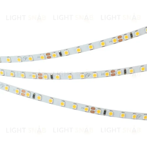 Светодиодная лента Arlight RT-A120-5mm 24V White6000 (9.6 W/m, IP20, 2835, 5m) 015651(2) 015651(2)