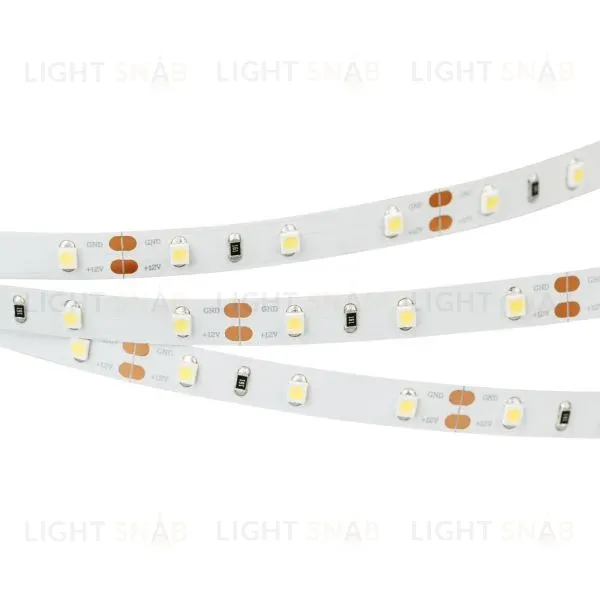 Светодиодная лента Arlight RT-A60-8mm 12V Warm2700 (4.8 W/m, IP20, 2835, 5m) 010597(2) 010597(2)