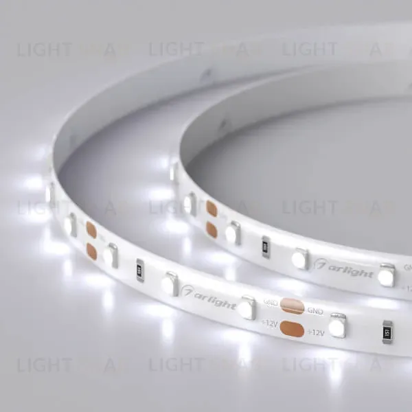 Светодиодная лента герметичная Arlight RTW-SE-A60-8mm 12V Cool 10K (4.8 W/m, IP65, 2835, 5m) 016836(2) 016836(2)